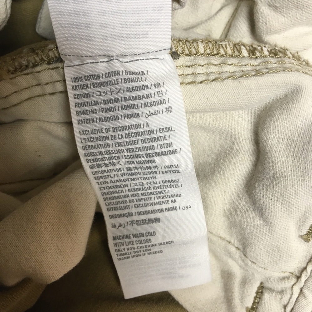 Vintage Hollister Khaki Cargo Shorts 28 - Picture 4 of 7